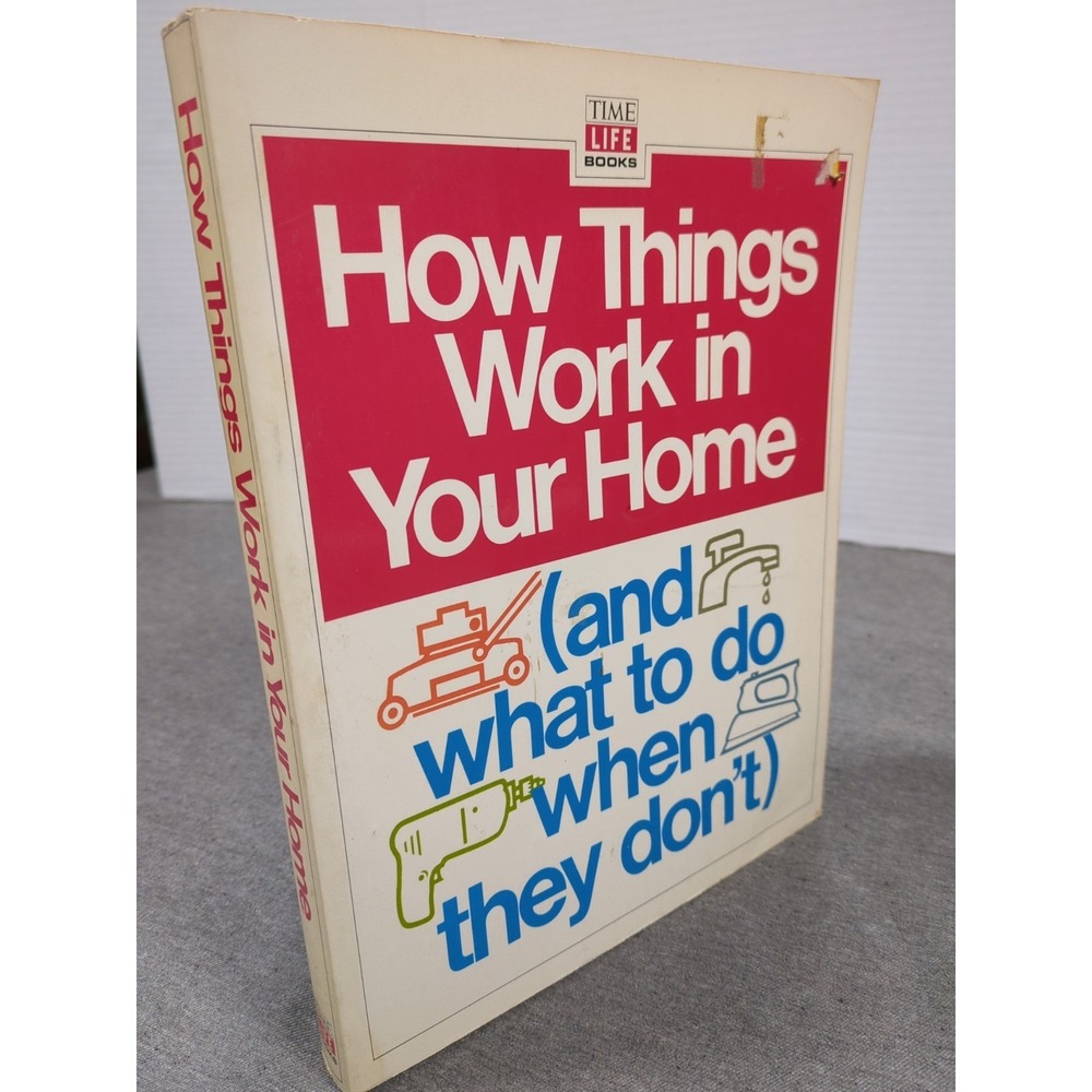1975 How Things Work in Your Home VTG Time-Life Books Trade PB DIY In The 70's